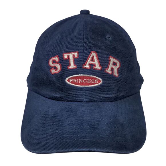 Star Princess Slideback Hat Blue One Size Embroidered 6 Panel Unique - Picture 1 of 7